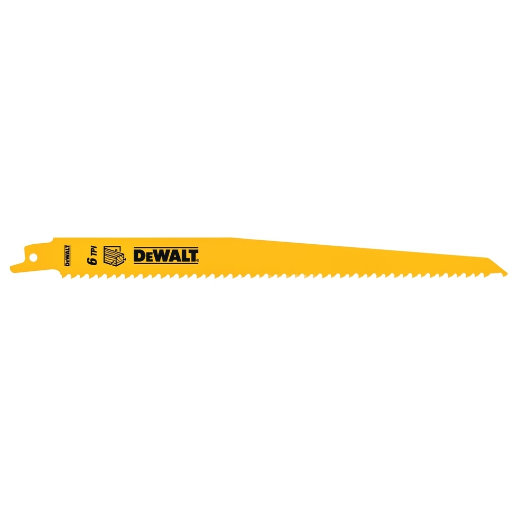 Lame de scie sabre BiM Plungepoint pour la coupe du bois 228 mm - DT2349-QZ - DEWALT