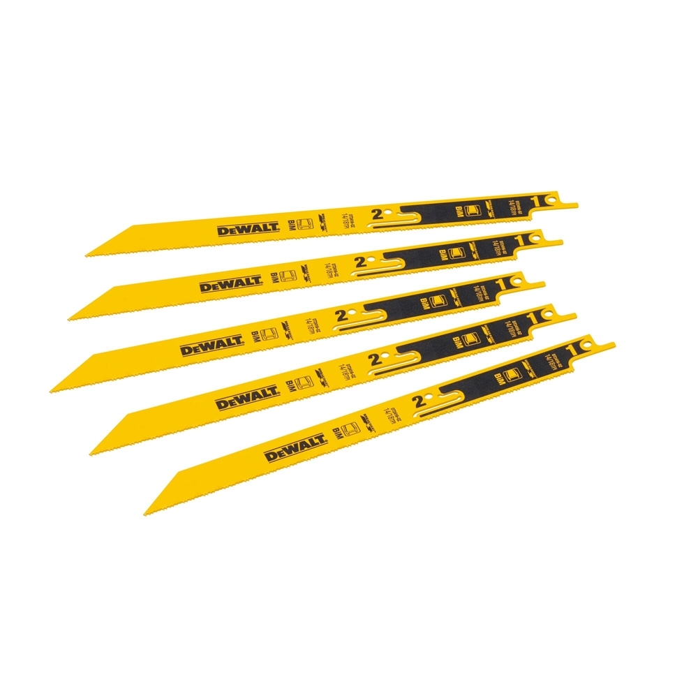 Lame de scie sabre sécable BiM pour la coupe du métal 230 mm - DT2416-QZ - DEWALT