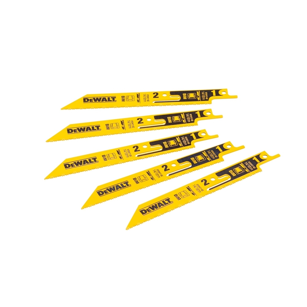 Lame de scie sabre sécable BiM pour la coupe du métal 152 mm - DT2417-QZ - DEWALT