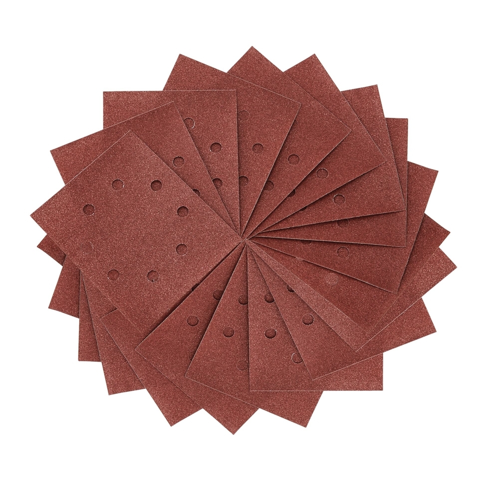 1/4 feuille abrasive pour ponceuses vibrantes grain 220-8 perforations 115x140mm - DT3017-QZ - DEWALT
