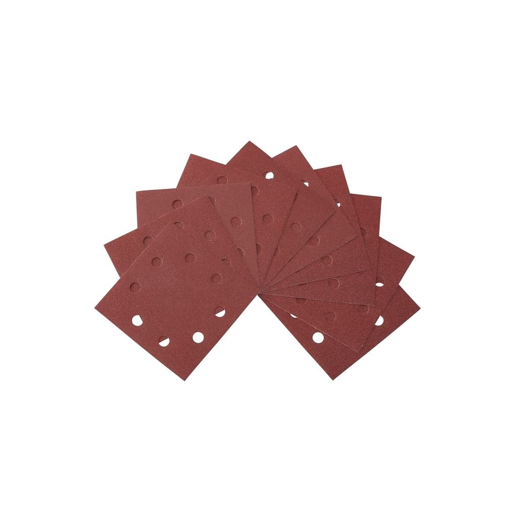 1/4 feuille abrasive pour ponceuses vibrantes grain 180-8 perforations 115x115mm - DT3024-QZ - DEWALT