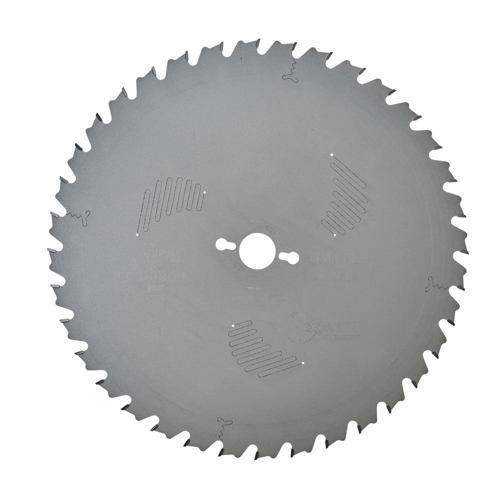 Lame de scie radiale 350 x 30,4 mm, 36 dents, FT/DL, angle d'attaque 10 - DT4305-QZ - DEWALT