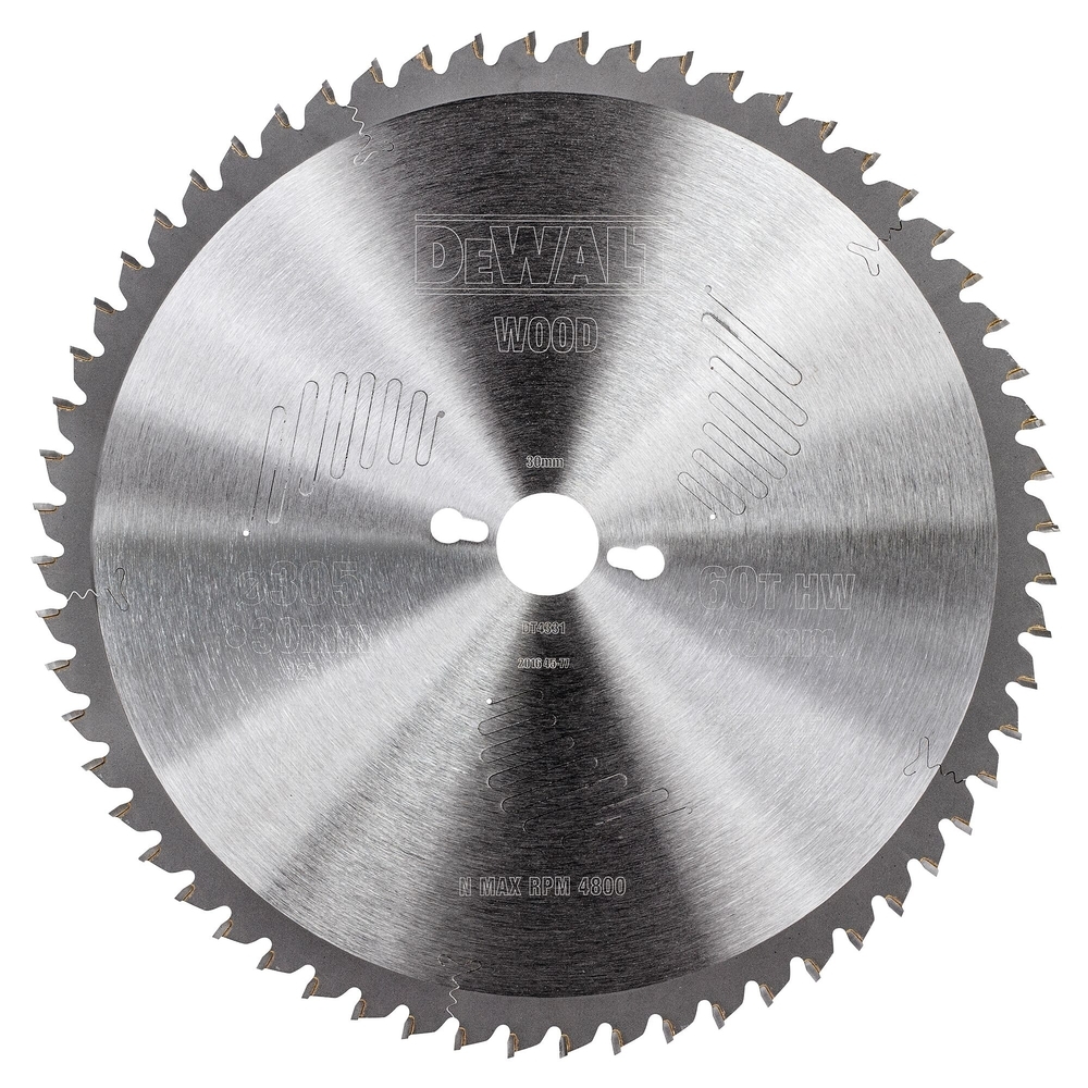 Lame de scie circulaire stationnaire Extreme Workshop 305 x 30 mm, 60 dents - DT4331-QZ - DEWALT