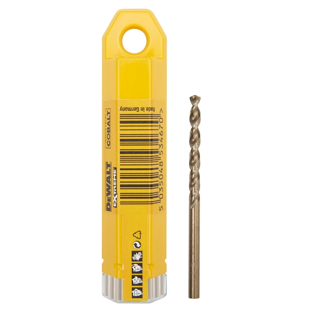 Foret métal HSS-CO Extreme 10 pièces 2,5 x 30 x 57 mm - DT4919-QZ - DEWALT