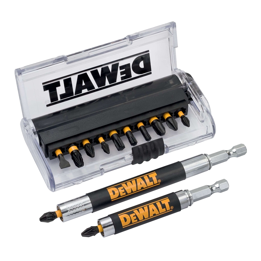 Coffret 14 pièces avec embouts de vissage impact-torsion 25 mm - DT70512T-QZ - DEWALT