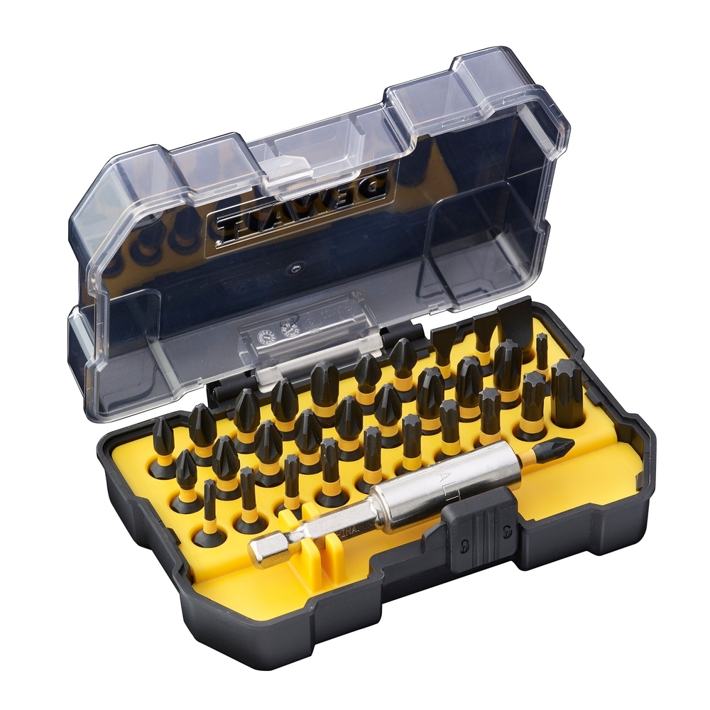 Coffret 32 pièces avec embouts de vissage impact torsion 5 mm + 1 porte-embouts - DT70523T-QZ - DEWALT