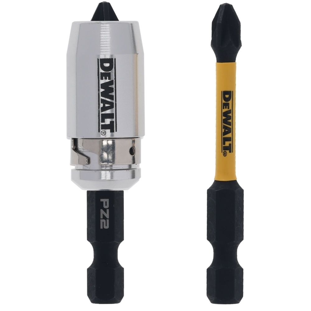 Bague avec 2 embouts Extreme impact-torsion PZ2 57 mm  - DT70535T-QZ - DEWALT