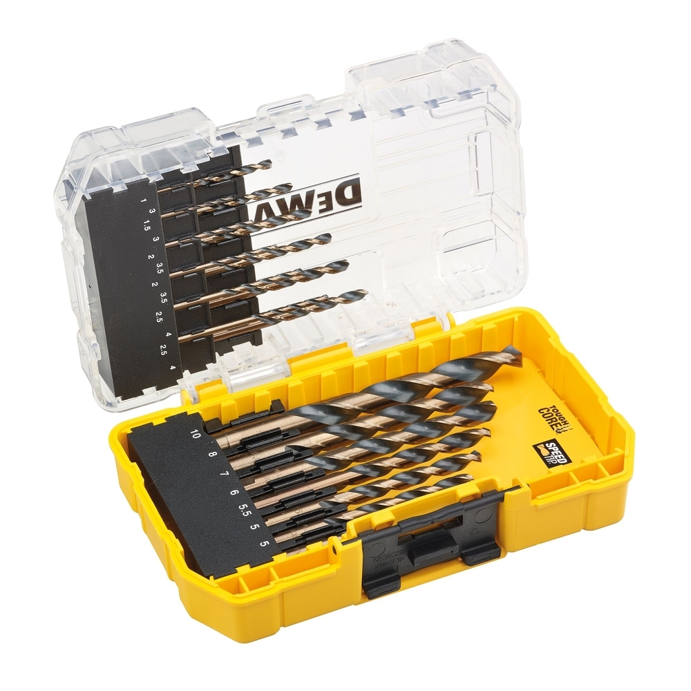 Coffret Black&Gold 19 pièces - forets HSS-R - DT70728-QZ - DEWALT