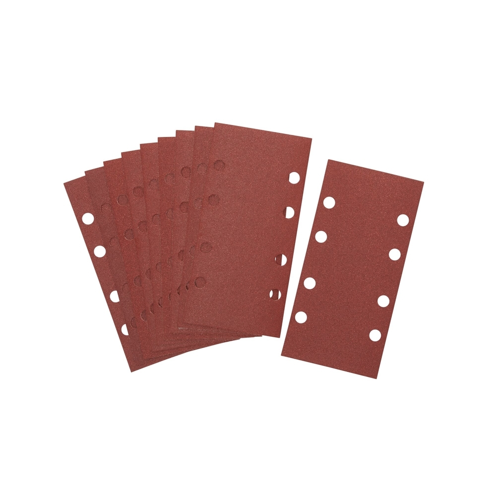 1/3 feuille abrasive pour ponceuses vibrantes velcro grain 240 - 8 perforations - DT8624-QZ - DEWALT