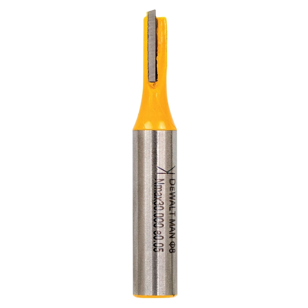 Fraise à rainer - 2 taillants 8 x 5 mm longueur de travail 12 mm - DT90001-QZ - DEWALT
