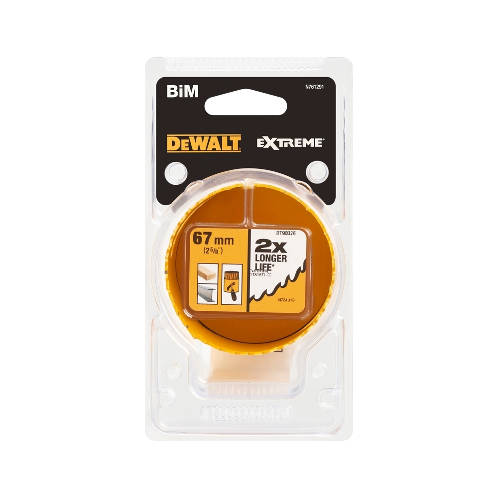 Scie cloche BiM 67 x 40 mm - DT90326-QZ - DEWALT
