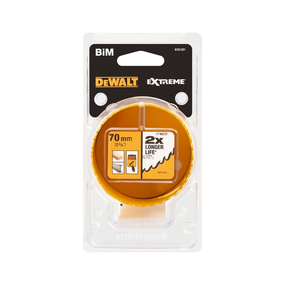 Scie cloche BiM 70 x 40 mm - DT90328-QZ - DEWALT