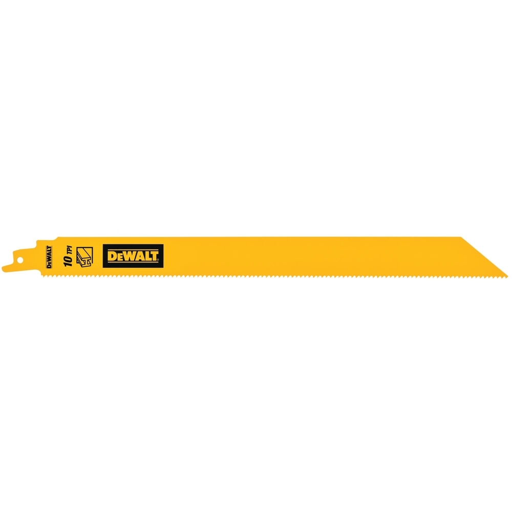 Lame de scie sabre BiM pour la coupe du métal épais 304 mm / 10TPI - DT90389-QZ - DEWALT