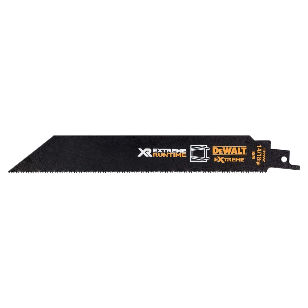 Lame de scie sabre XR Runtime pour la coupe du métal 230 mm - DT99552-QZ - DEWALT