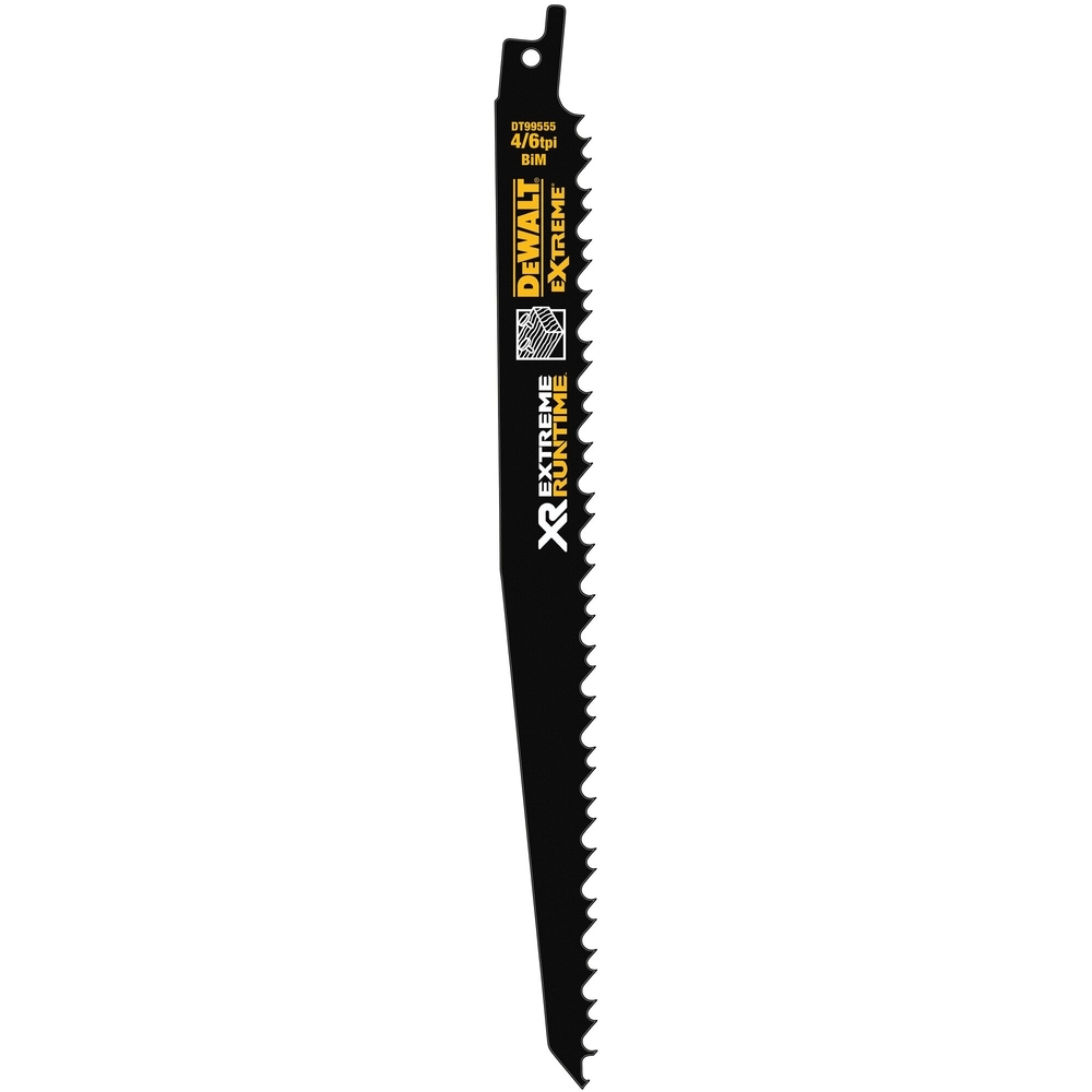 Lame de scie sabre XR Runtime pour la coupe du bois 152 mm - DT99554-QZ - DEWALT