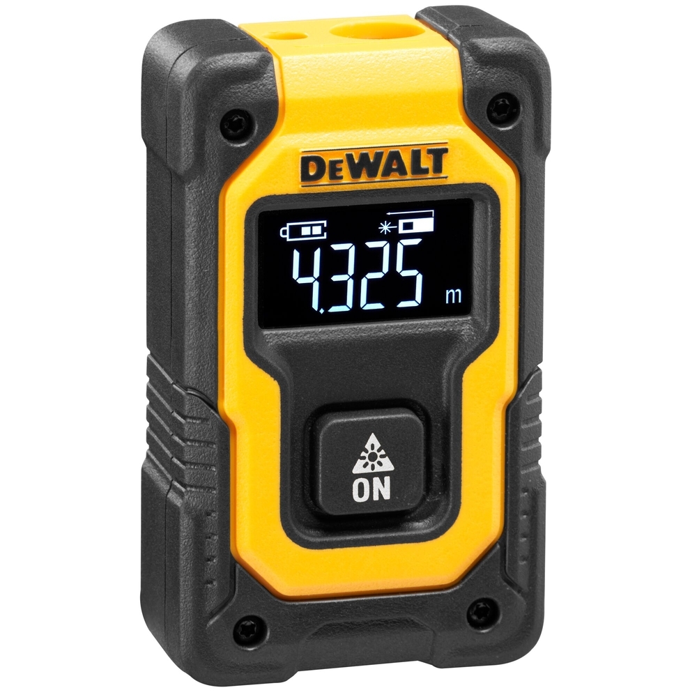 Télémètre de poche 16 m - batterie 3,7 V Li-ion intégrée, câble USB - DW055PL-XJ - DEWALT