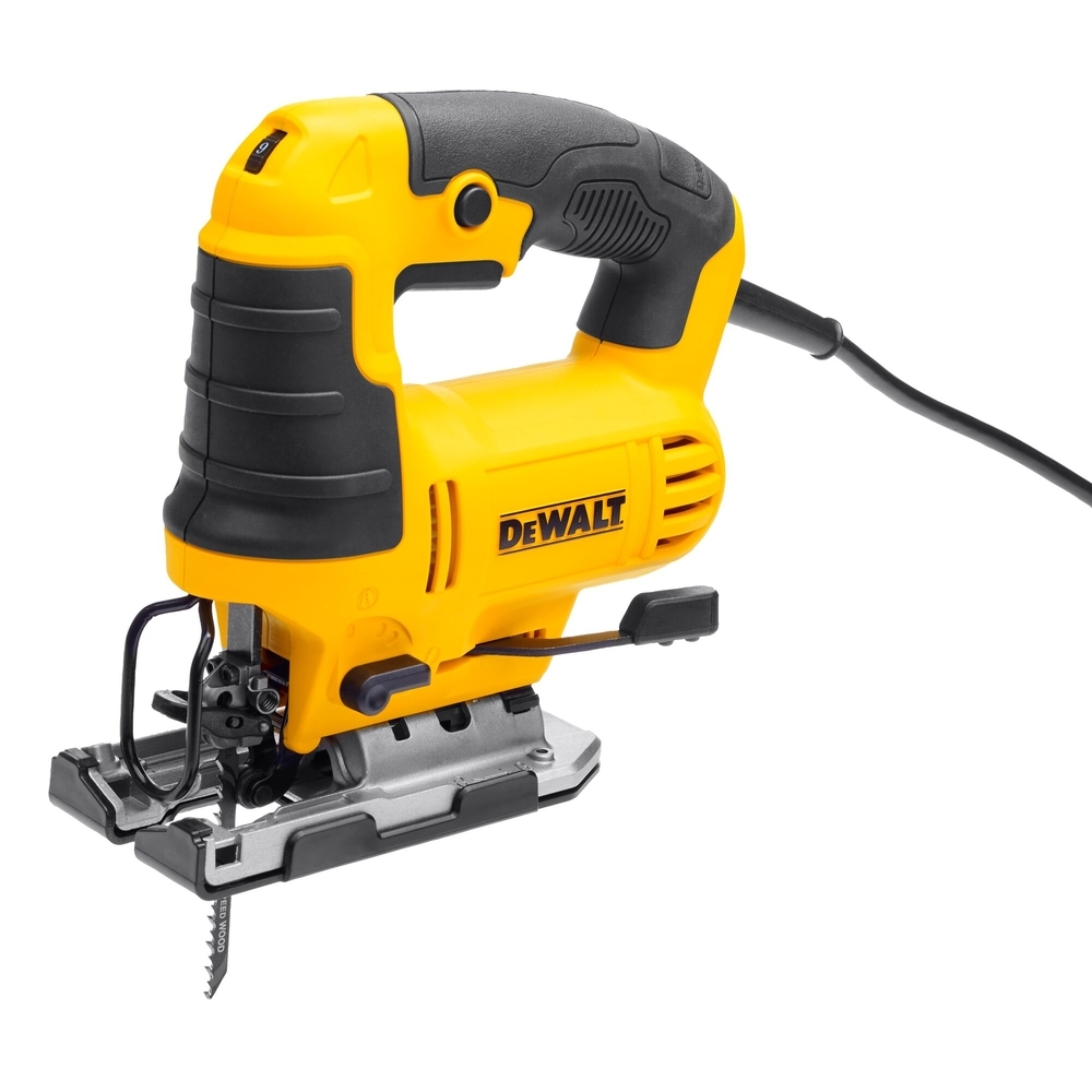 Scie sauteuse 650 W à poignée supérieure - semelle anti-rayure - DWE349-QS - DEWALT