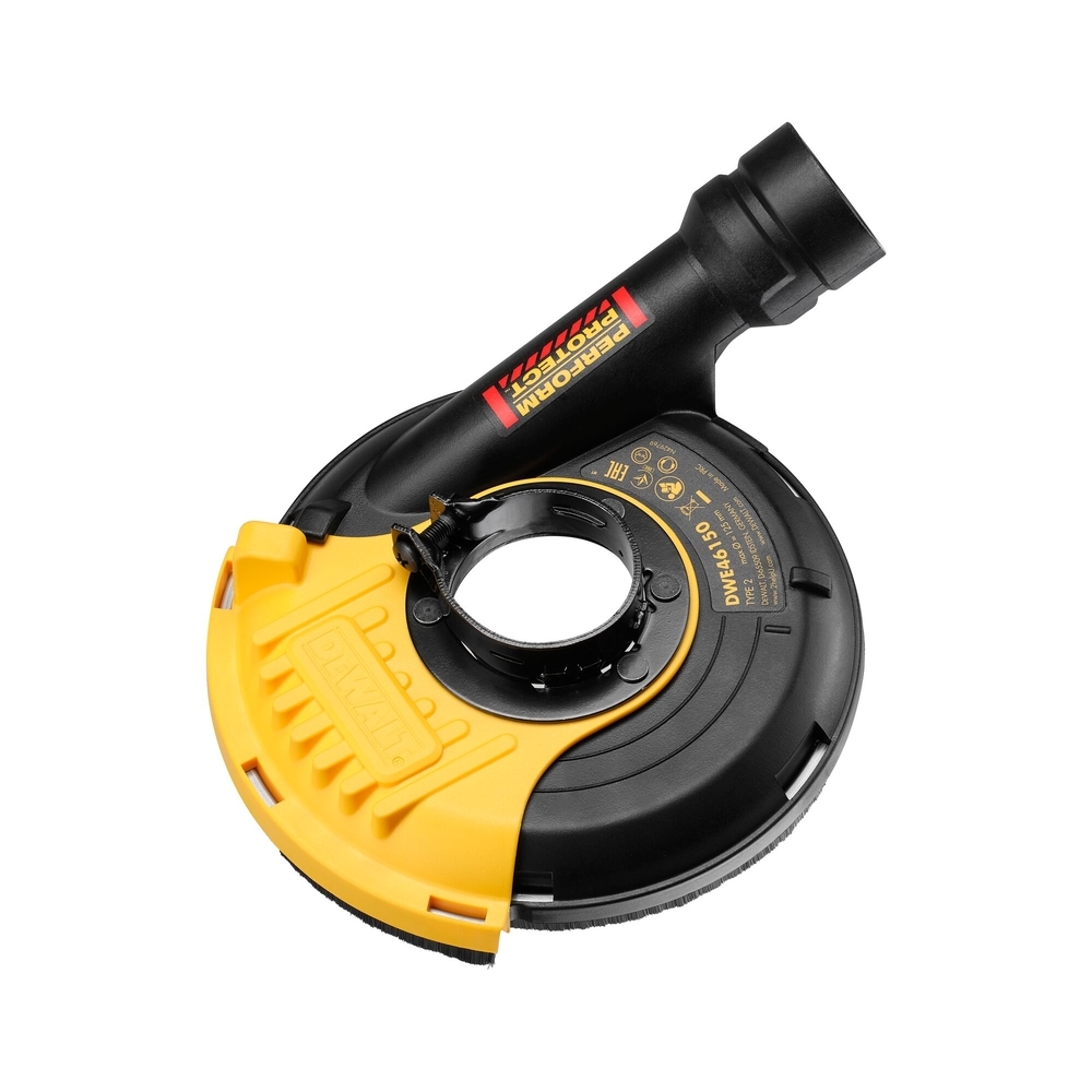 Carter de polissage avec aspiration 115-125 mm - pas compatible avec DCG405 - DWE46150-XJ - DEWALT
