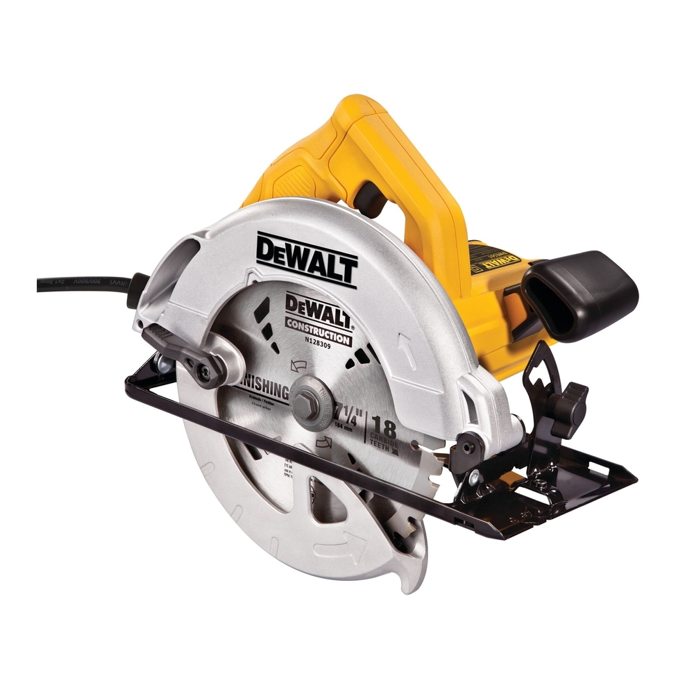 Scie circulaire compacte Ø190mm - Profondeur de coupe 65mm - DWE560-QS - DEWALT