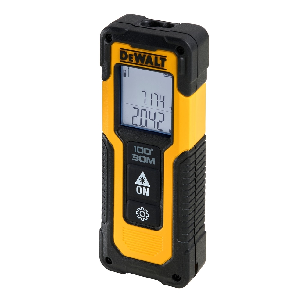 Mesure laser 30 m - 2 piles AAA - DWHT77100-XJ - DEWALT