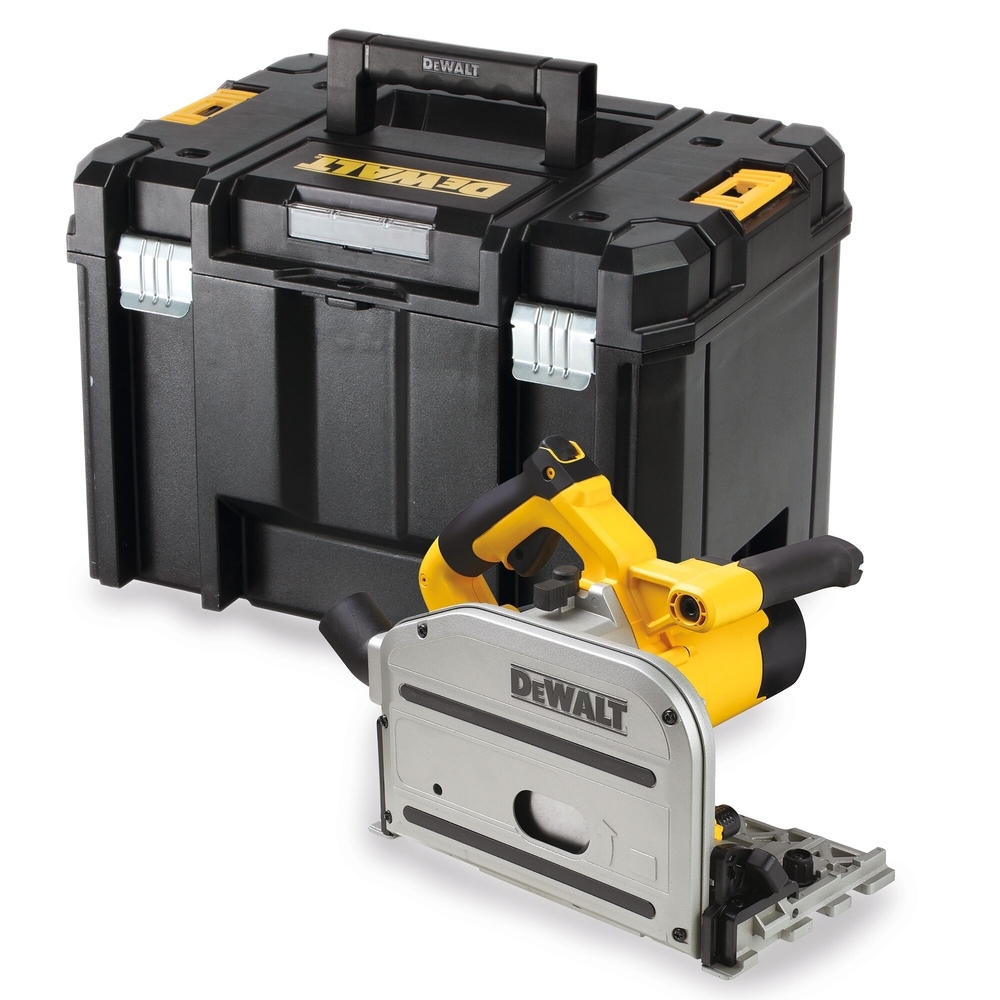 Scie circulaire plongeante 1300 W - lame carbure 48 dents, clé, coffret TSTAK - DWS520KT-QS - DEWALT
