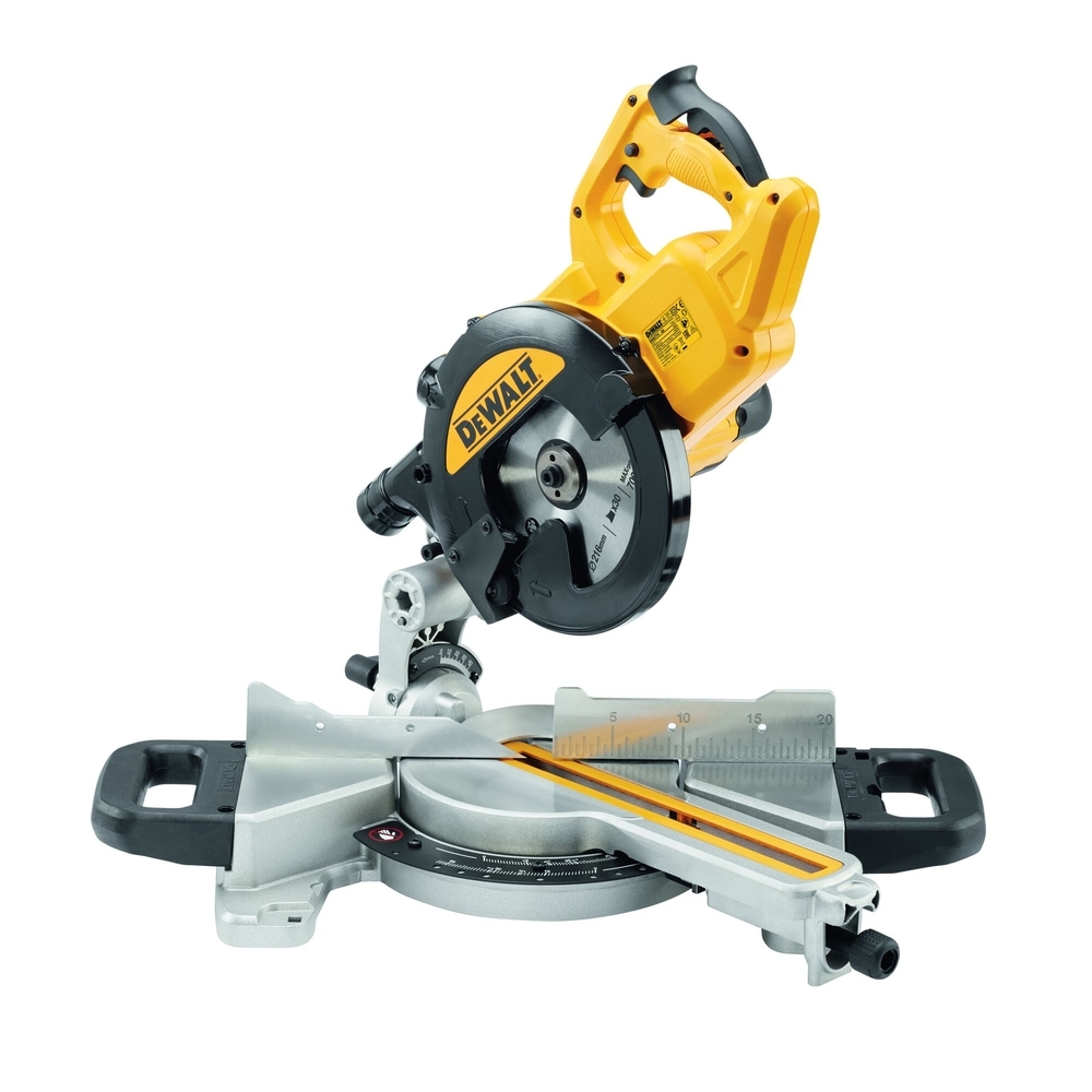 Scie à onglets radiale 1400W 216 mm - DWS774-QS - DEWALT