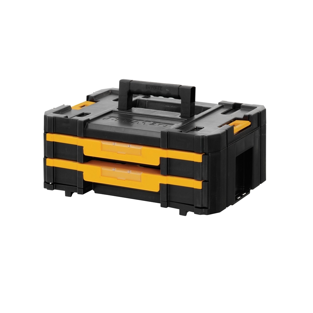 Coffret TSTAK IV - 2 tiroirs avec diviseurs - DWST1-70706 - DEWALT