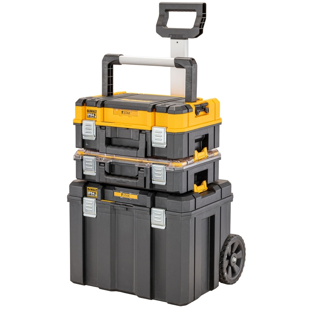 Kit TSTAK 3 pièces - contient DWST83344-1 / DWST82968-1 / DWST83347-1 - DWST83411-1 - DEWALT