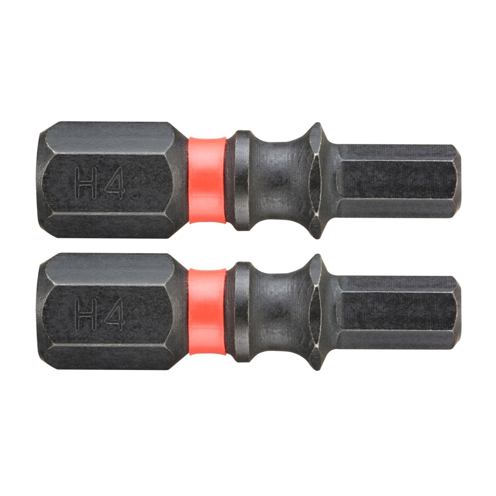 Lot de 2 embouts 25 mm 6 pans 4 mm pour tournevis à impact - FACOM - ENH.104