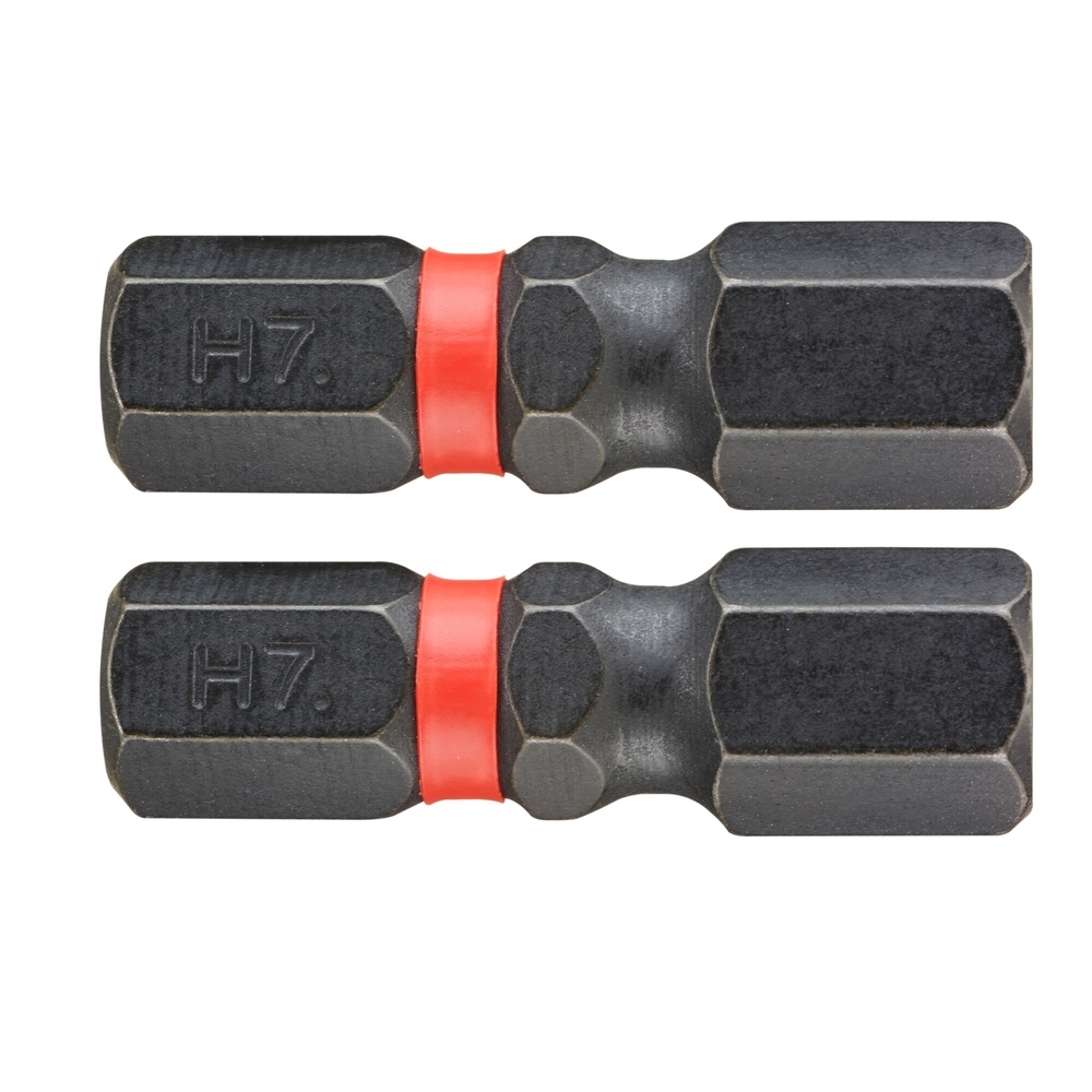2 embouts 25 mm 6 pans 7mm pour tournevis à impact - FACOM - ENH.107