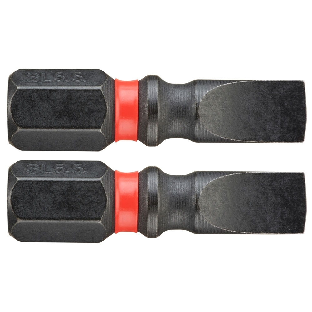 3 embouts 25 mm plats 5,5 mm impact - FACOM - ENS.105.5