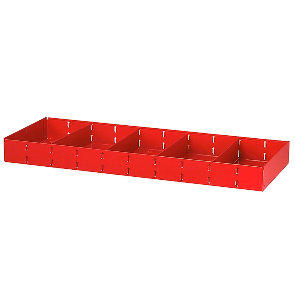 Étagère longue avec 4 diviseurs amovibles pour modules 990 mm - FACOM - F50020031