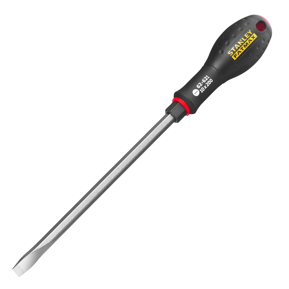 Tournevis mécanicien 10 x 200 x 1,6 mm avec écrou 6 pans - Fatmax  - FMHT0-62621 - STANLEY FATMAX