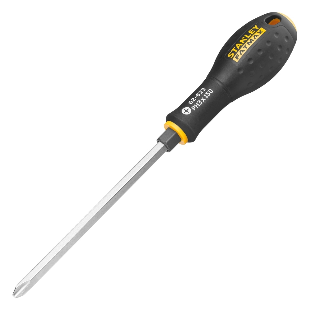Tournevis Phillips PH3 8 x 150 mm avec écrou 6 pans - Fatmax  - FMHT0-62623 - STANLEY FATMAX
