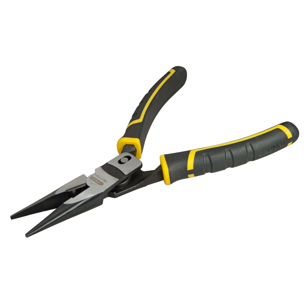 Pince à becs 1/2 ronds longs 200 mm - Fatmax - FMHT0-70812 - STANLEY FATMAX