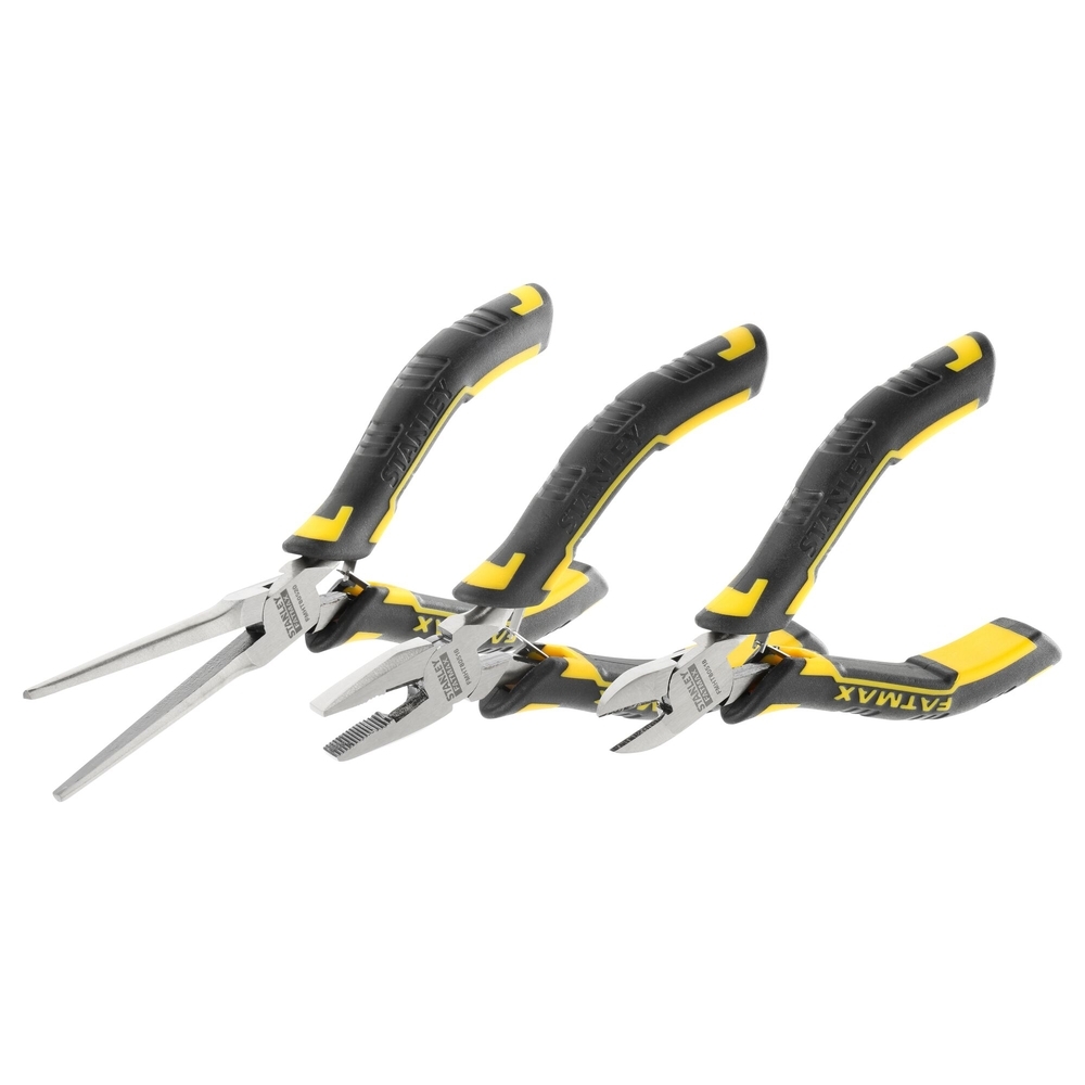 Jeu de 3 mini pinces - Fatmax - FMHT0-80524 - STANLEY FATMAX