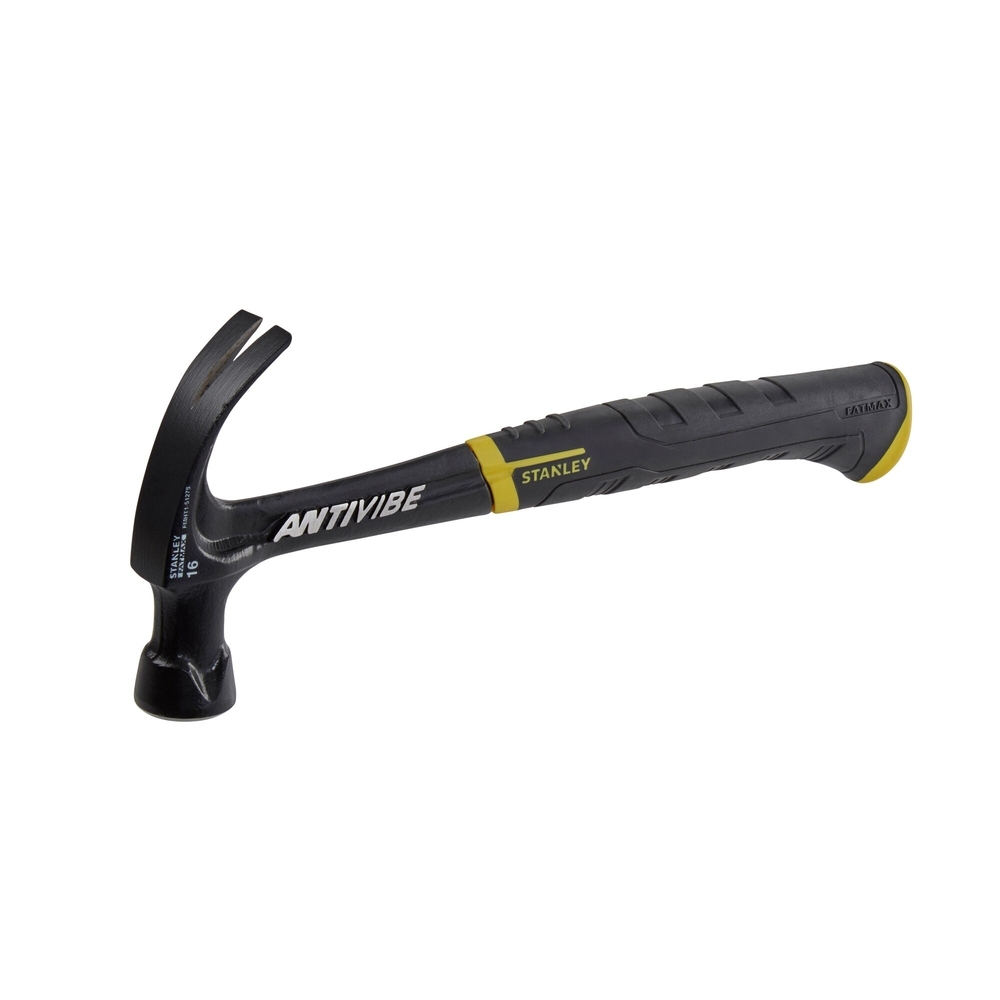 Marteau arrache-clous forgé coudé Antivibe 450 g - Fatmax - FMHT1-51275 - STANLEY FATMAX