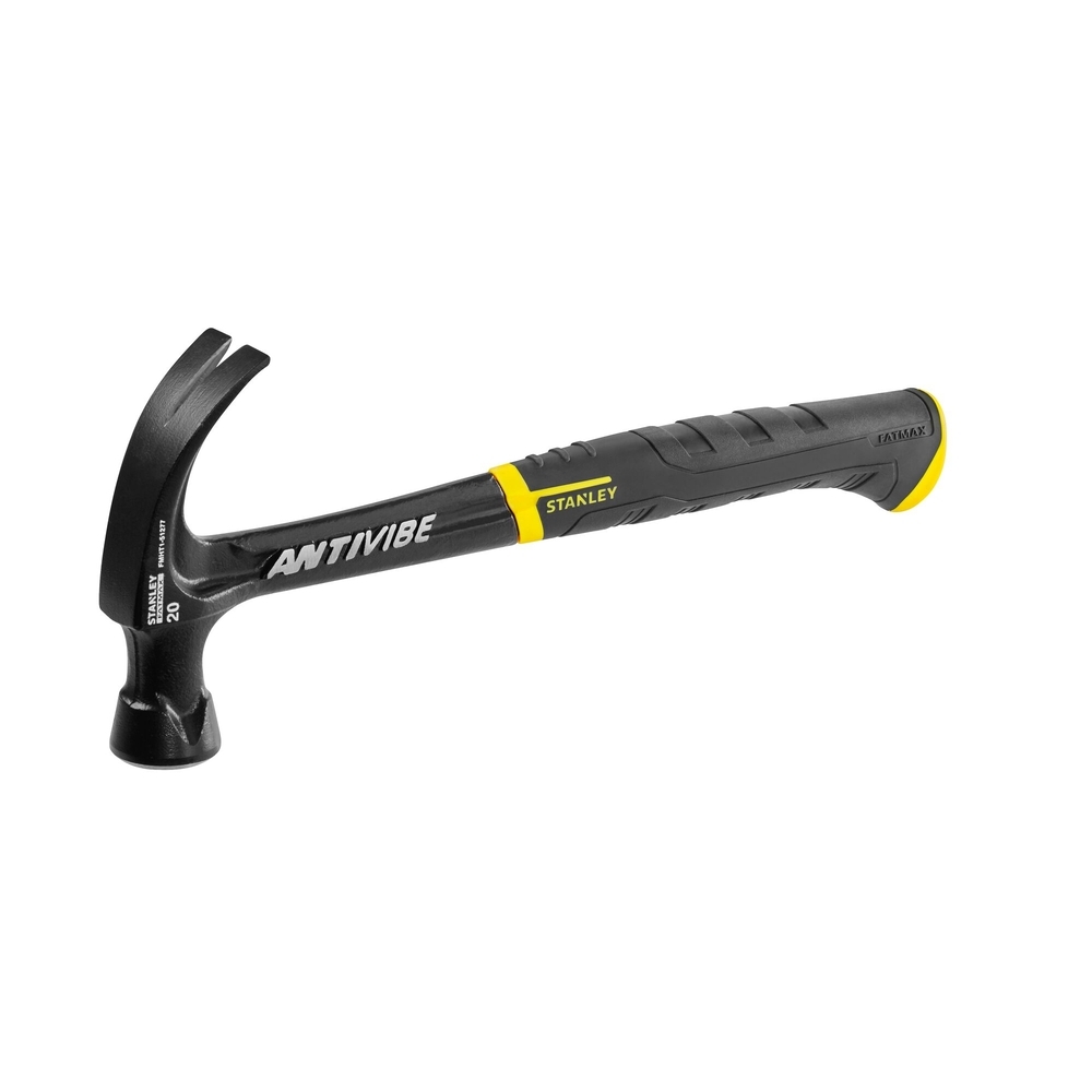 Marteau arrache-clous forgé coudé Antivibe 570 g - Fatmax - FMHT1-51277 - STANLEY FATMAX