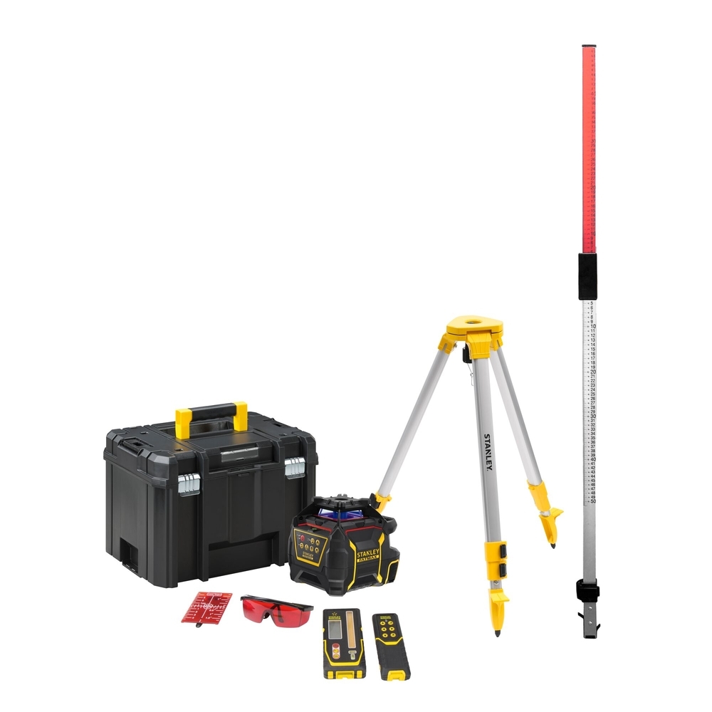 Niveau laser rotatif RL600L (Li-ion) rouge - Fatmax - FMHT77449-1 - STANLEY FATMAX