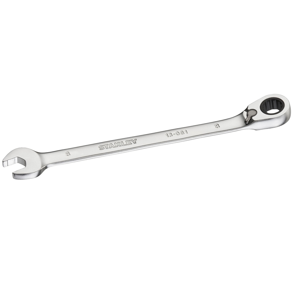 Clé mixte à cliquet réversible 8 mm anti-slip - Fatmax - FMMT13081-0 - STANLEY FATMAX