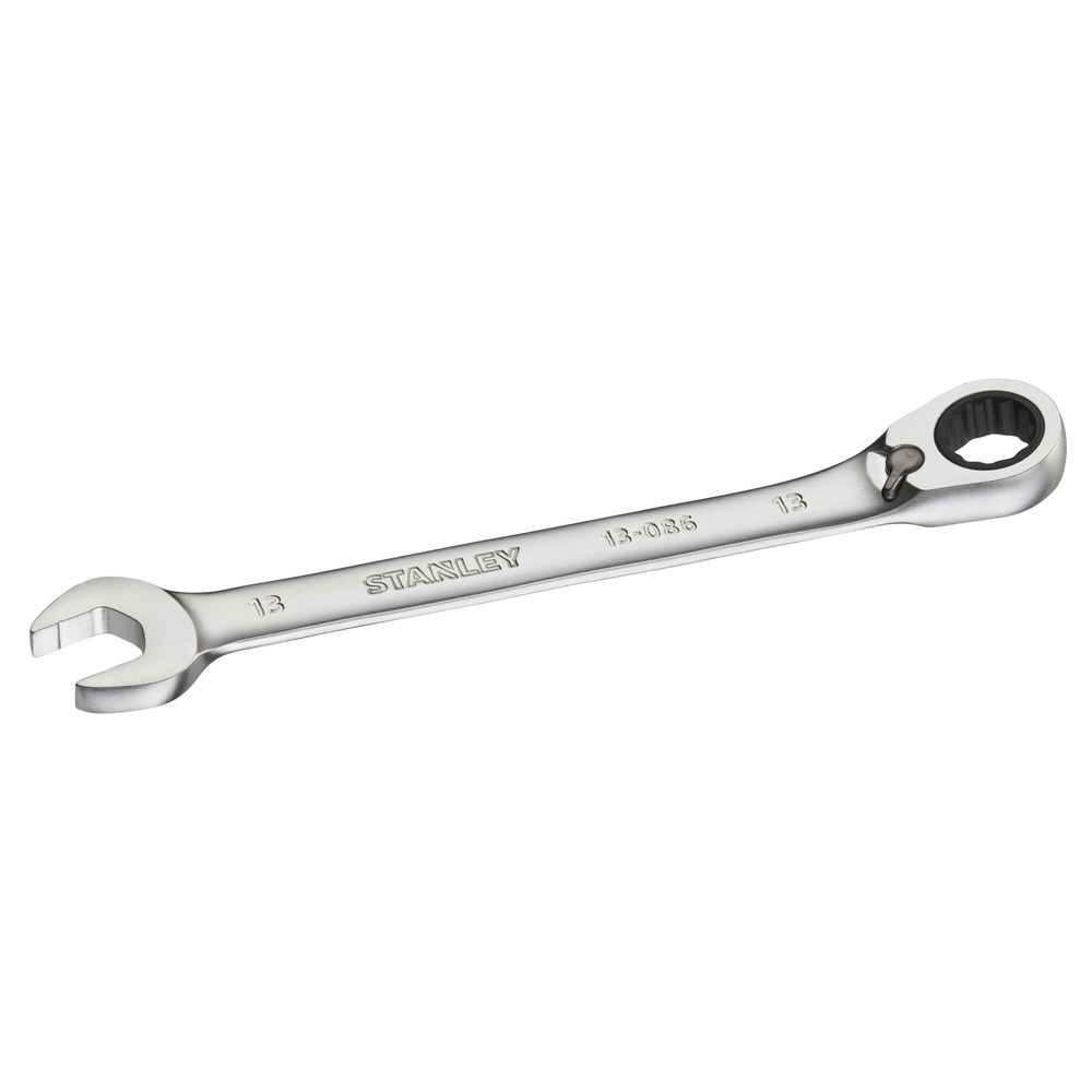 Clé mixte à cliquet réversible 13 mm anti-slip - Fatmax - FMMT13086-0 - STANLEY FATMAX