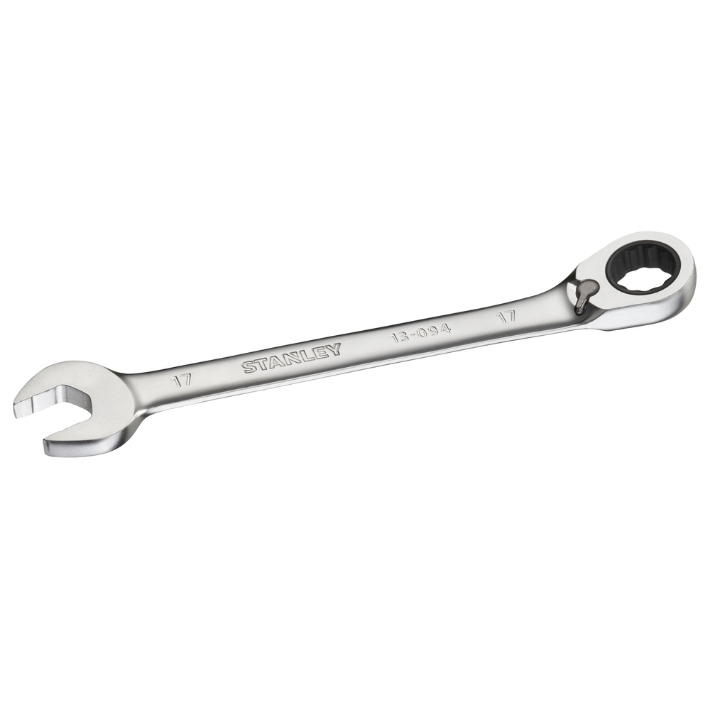 Clé mixte à cliquet réversible 17 mm anti-slip - Fatmax - FMMT13094-0 - STANLEY FATMAX