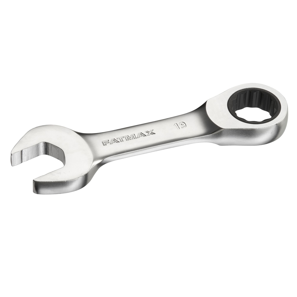 Clé mixte courte à cliquet 19 mm anti-slip - Fatmax - FMMT13115-0 - STANLEY FATMAX