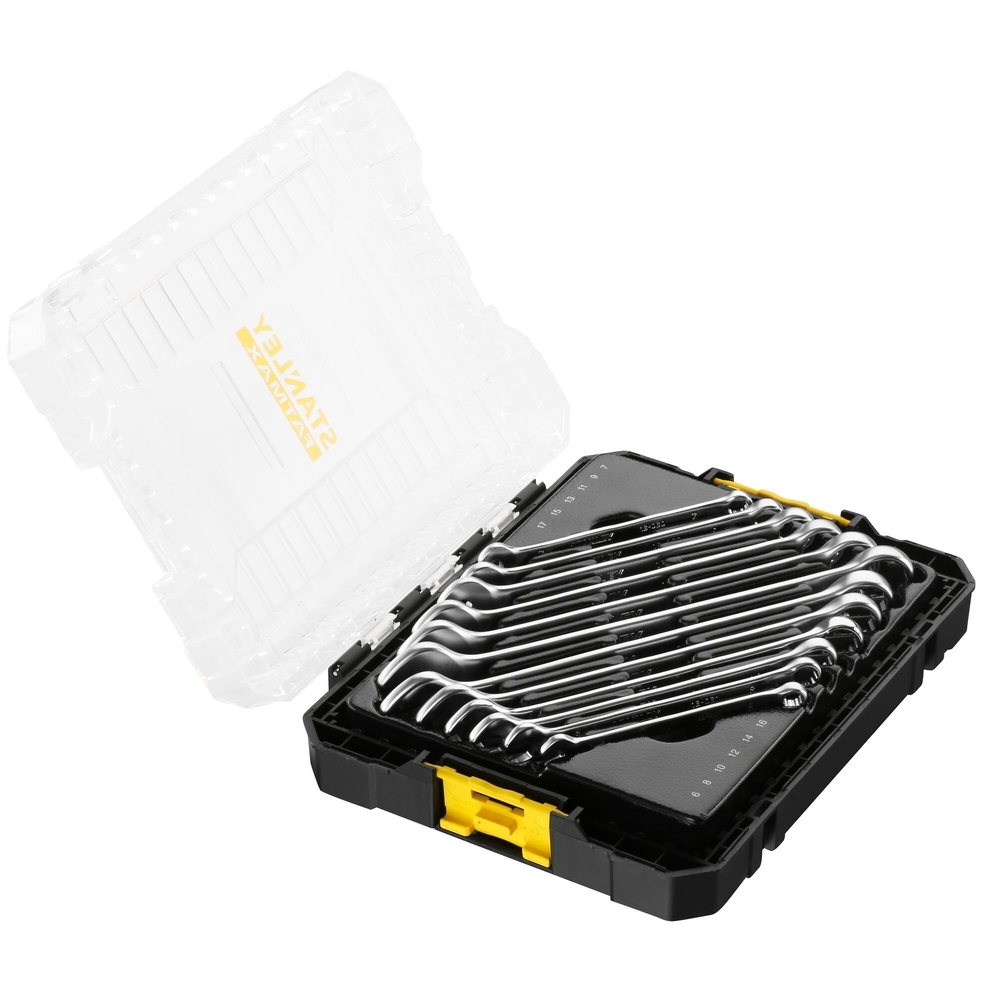 Coffret clés mixtes Stakbox M - jeu de 12 pièces - Fatmax - FMMT98104-0 - STANLEY FATMAX
