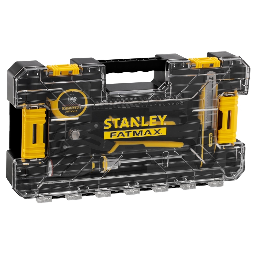 Coffret mixte Stakbox L - jeu de 44 pièces - Fatmax - FMMT98106-1 - STANLEY FATMAX