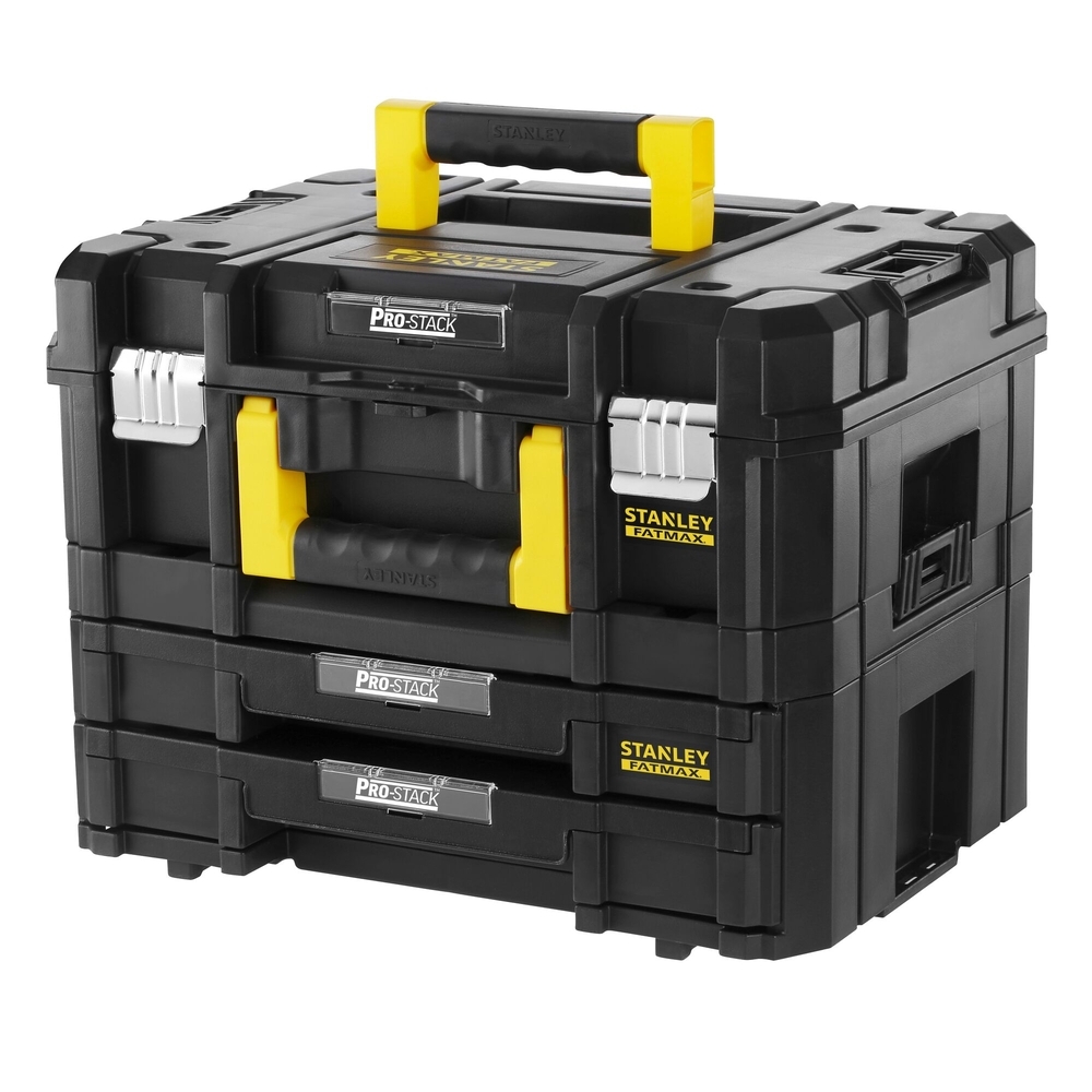 Kit mallette + mallette 2 tiroirs Pro-Stack™ - Fatmax - FMST1-71981 - STANLEY FATMAX