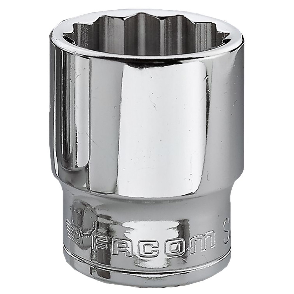 Douille 3/8' 12 pans métriques 14 mm - Par 5 - FACOM - J.14