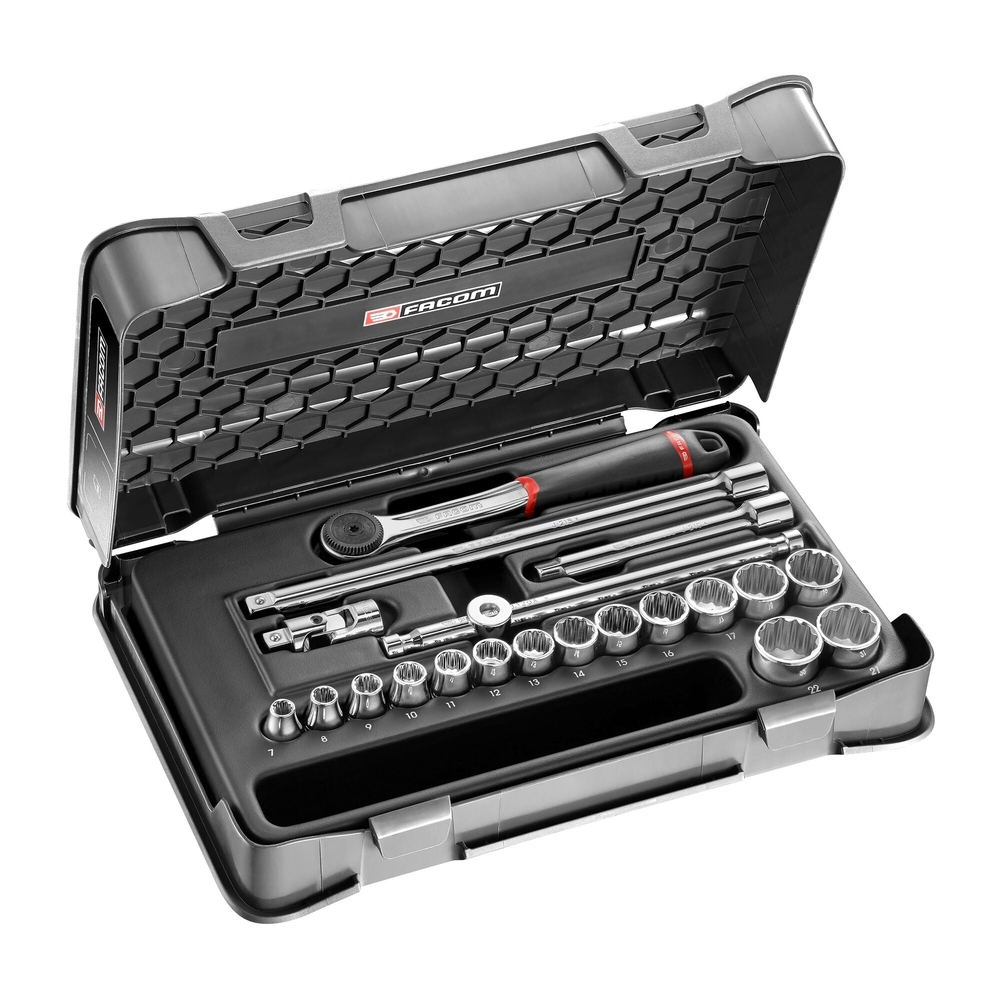 Coffret 20 douilles 3/8