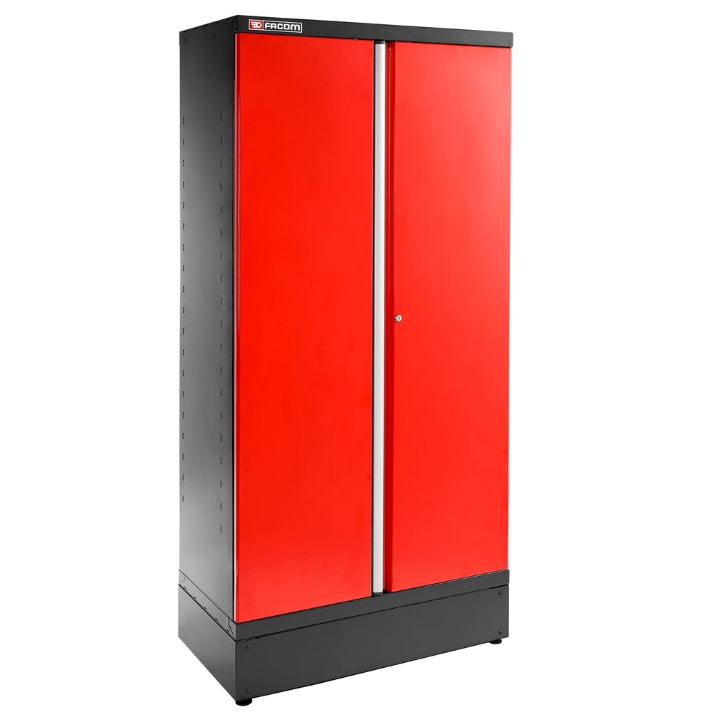 Armoire 2 portes pleines 3 étagères L 1000 x p 506 x h 2060 mm rouge - FACOM - JLS3-A1000PP