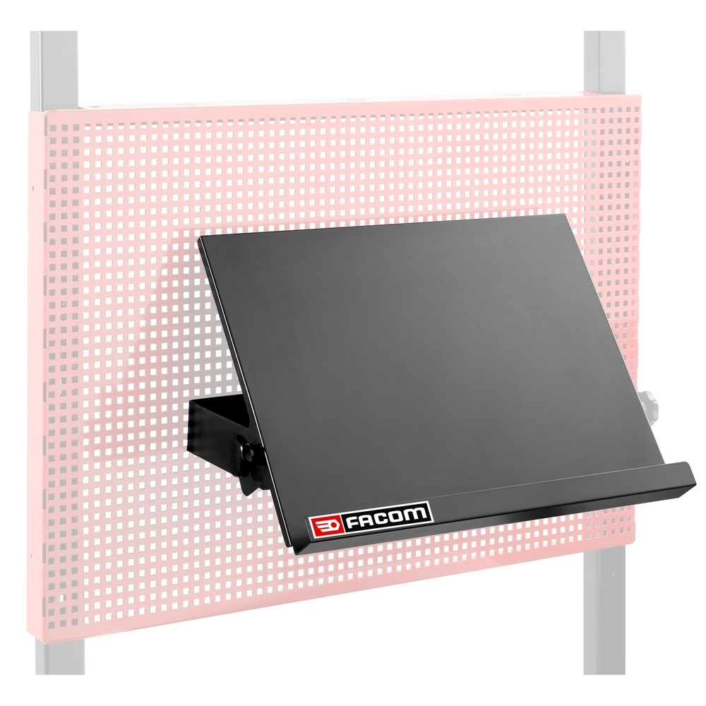 Support ordinateur à fixer sur panneau perforé noir - FACOM - JLS3-LAPTOPBS